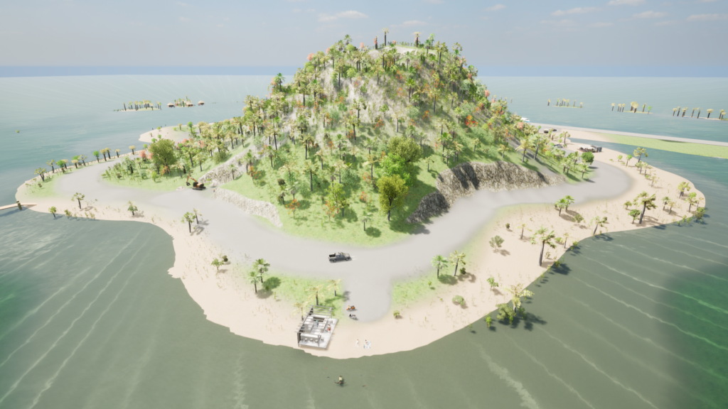 Univers metaverse : l’île pédagogique